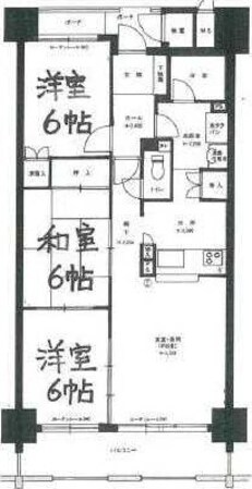 リッチｄｅ川内Ⅱの物件間取画像